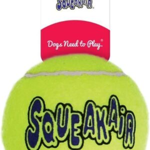 KONG Air Dog Squeaker Tennis Ball X-Large – 1 Pack – Pack of 4