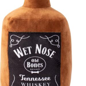 Fringe Studio Plush Dog Toy, Wet Nose Whiskey (289717), All Breed Sizes, Medium